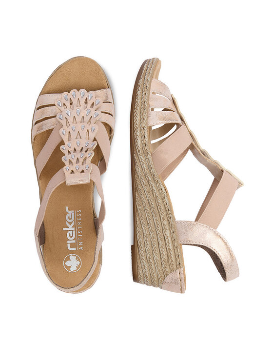 Rieker Rieker Sandalen CEO-62436-31 Rosa