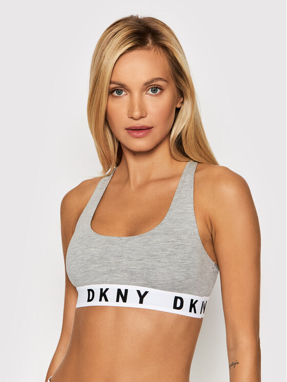 DKNY DKNY Podprsenkový top DK4519 Šedá