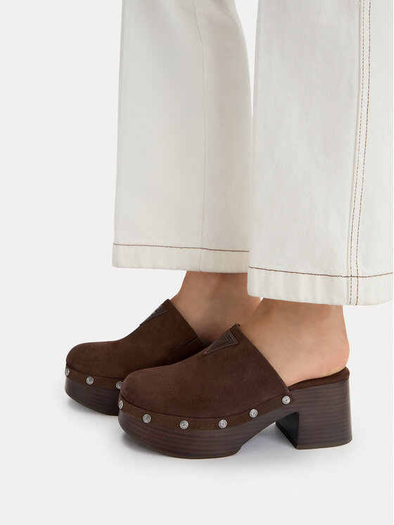 Guess Jeans Guess Jeans Чехли EO-JDGJ66-4 Кафяв