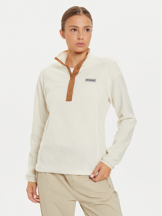 Columbia Columbia Felpa di pile Benton Springs™ 2085651 Écru Regular Fit