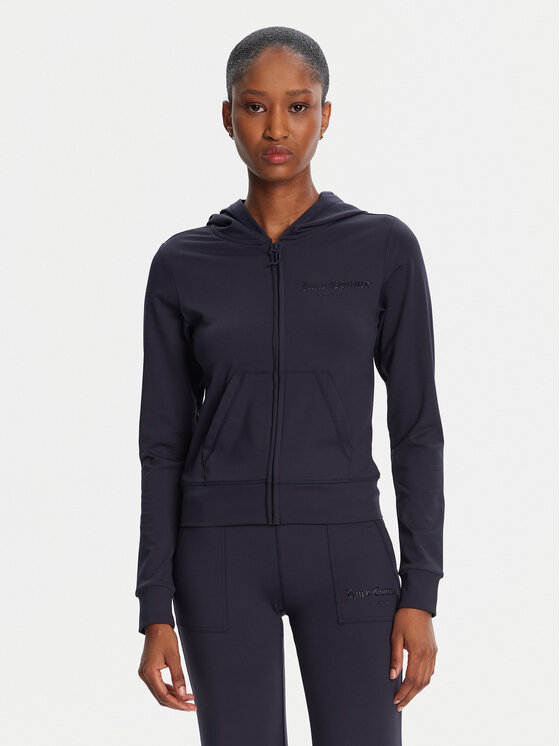 Juicy Couture Juicy Couture Pulóver Active JCSAS125401 Sötétkék Slim Fit