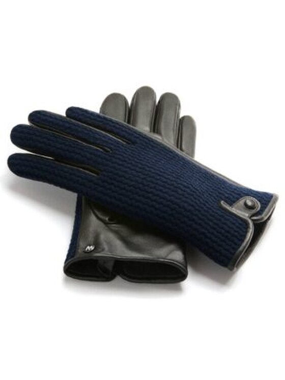 Rękawiczki Męskie napo gloves, Grantowe, napoWOOL (Czarne/Grantowe) XL