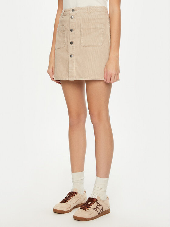 JDY JDY Trapezno krilo 15220695 Rjava Regular Fit