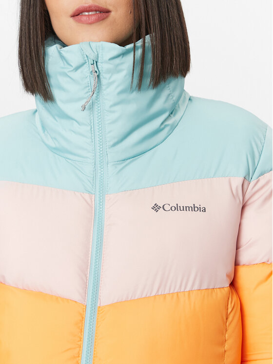 Columbia Columbia Μπουφάν χειμωνιάτικο Puffect™ Color Blocked Jacket Πορτοκαλί Regular Fit