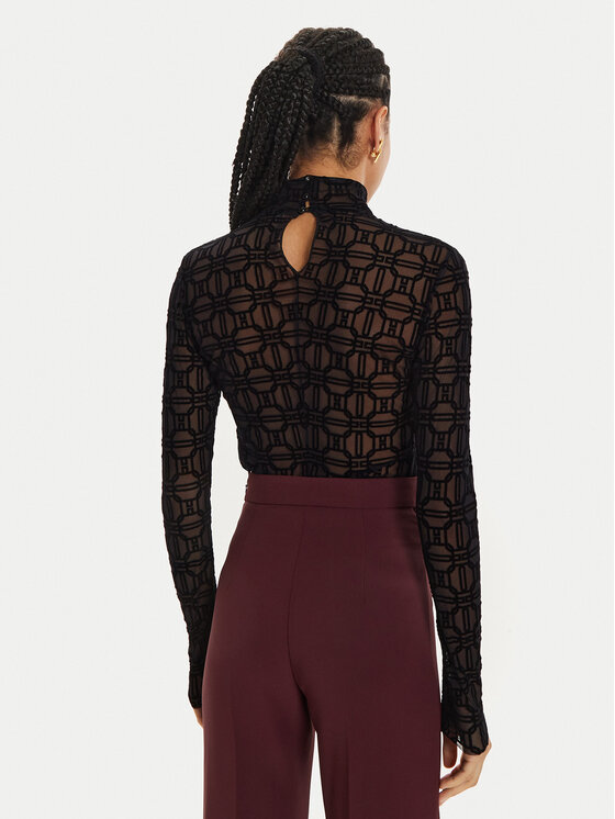 Elisabetta Franchi Elisabetta Franchi Glaustinukė BO-0144-7E2 Juoda Slim Fit