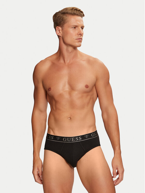 Guess Guess Komplet spodnjih hlač slip﻿ U4BG0A KCD31 Črna