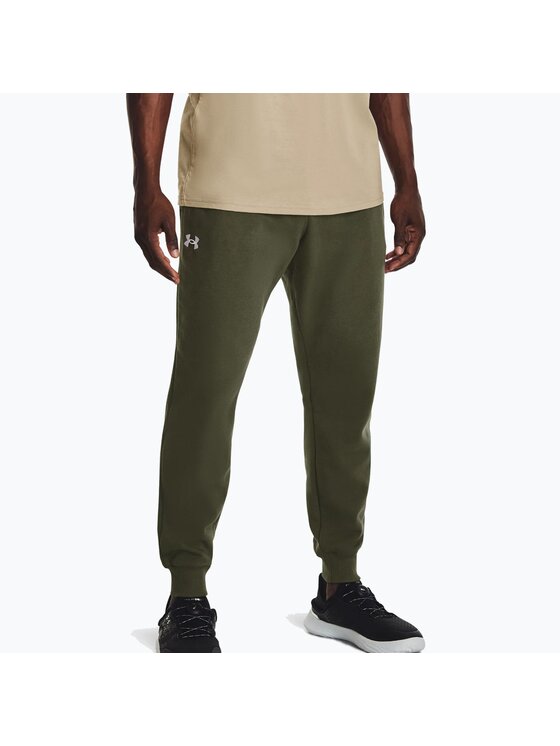 Under Armour Under Armour Spodnie dresowe 1379774-390 Khaki Regular Fit
