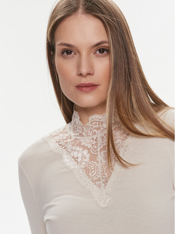 ONLY ONLY Majica Luxi 15310698 Bež Regular Fit