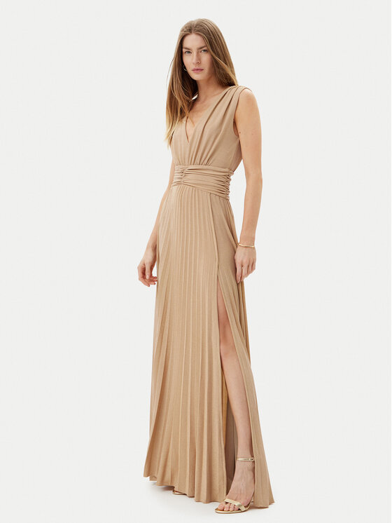 Gaudi Gaudi Abendkleid 511FD14005 Beige Regular Fit