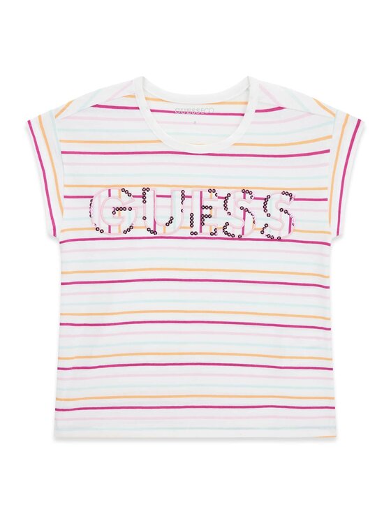 Guess Kids Guess Kids Tank top 182420 Kolorowy Classic Fit