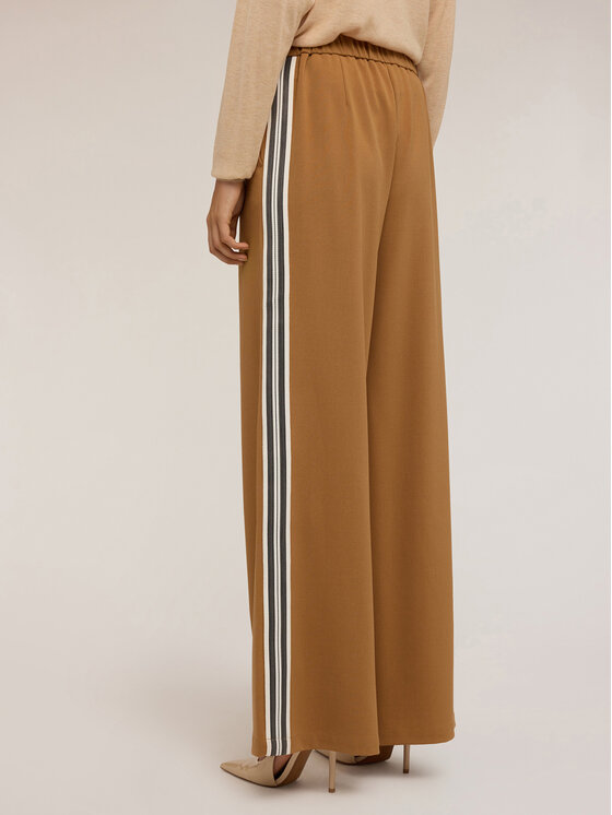 Motivi Motivi Pantaloni di tessuto P163W000817N012 Marrone Over Fit