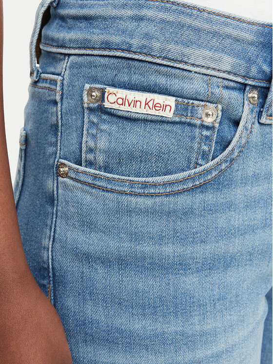 Calvin Klein Jeans Calvin Klein Jeans Jeansy LV047F489G Modrá Skinny Fit