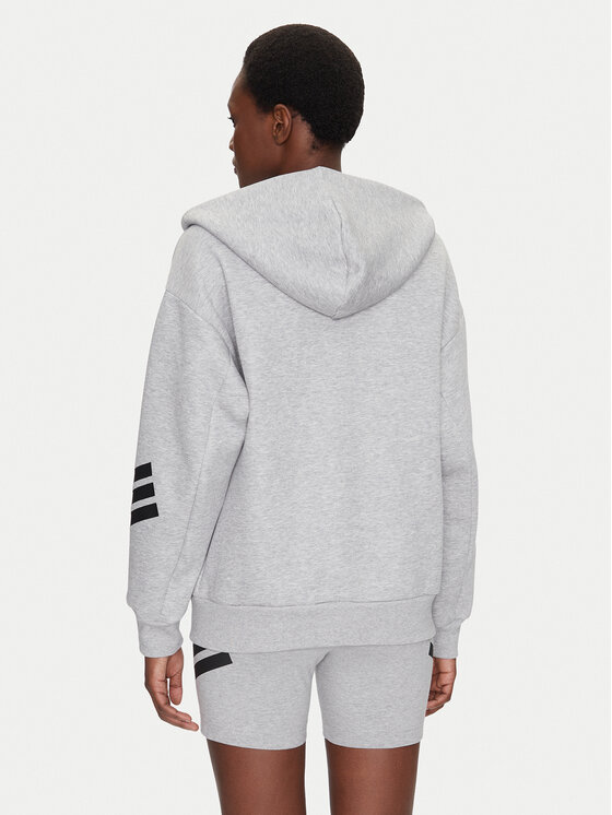 adidas adidas Felpa Future Icons 3-Stripes JE0172 Grigio Regular Fit