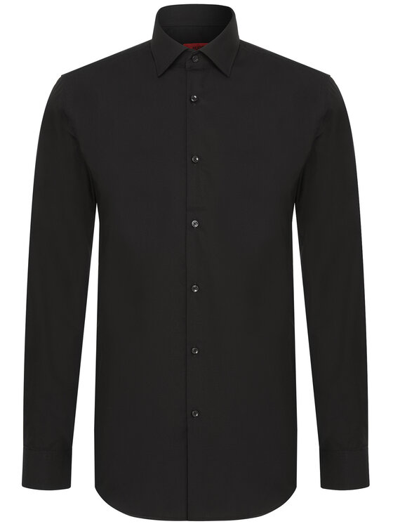 HUGO Hugo Marškiniai C-Jenno 50289499 Juoda Slim Fit