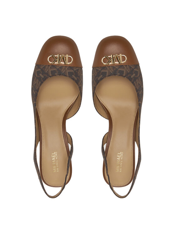 Michael Kors Michael Kors Sandali Perla Flex Toe Cap Pump 40R5PLMP1B Rjava