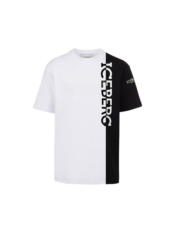 Iceberg Iceberg T-shirt T shirt - Iceberg - vertical 2colors Bianco Regular Fit