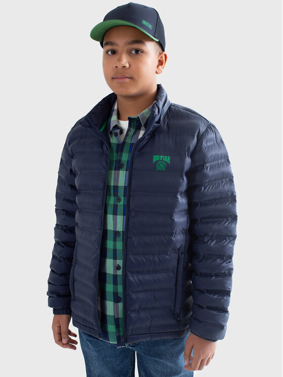BIG STAR BIG STAR Kurtka zimowa ACARFIN Granatowy Basic Fit