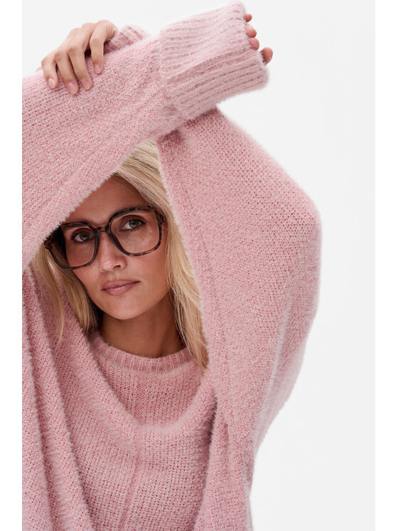 blue shadow blue shadow Tunika Amara Różowy Regular Fit