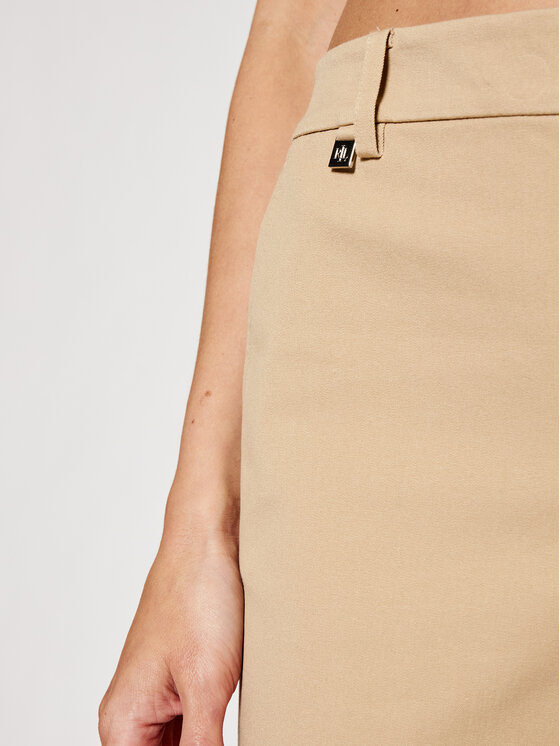 LAUREN RALPH LAUREN Lauren Ralph Lauren Шорти з тканини 200661653009 Бежевий Regular Fit