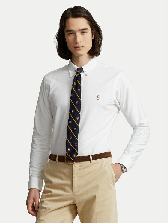 Polo Ralph Lauren Polo Ralph Lauren Košile Core Replen 710792041 Bílá Custom Fit
