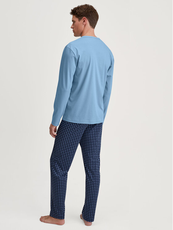 Calida Calida Pyžamo 46286 Modrá Regular Fit