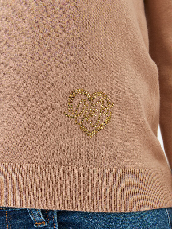 Liu Jo Liu Jo Гольф WF3126 MA18F Бежевий Regular Fit