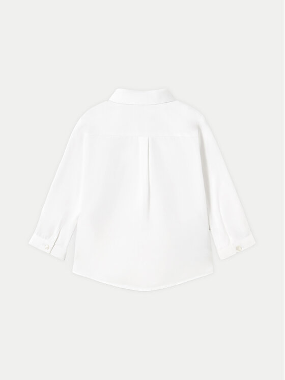 Mayoral Mayoral Camicia 1102 Bianco Regular Fit