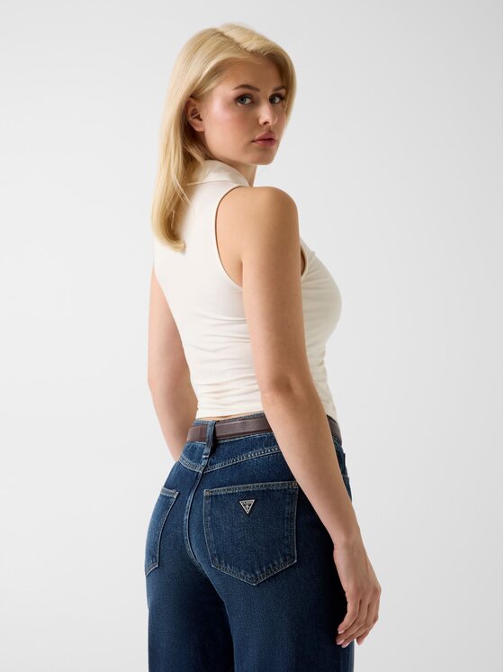 Guess Guess Top 182298 Bílá Classic Fit