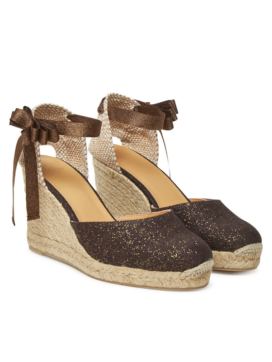 Castañer Castañer Espadrile Carina/8/032 021767 Rjava