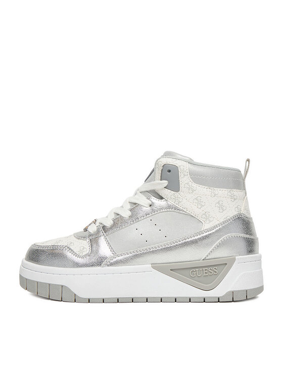 Guess Guess Sneakersy CEO-BIC29272JJKF3GG01 Srebrny