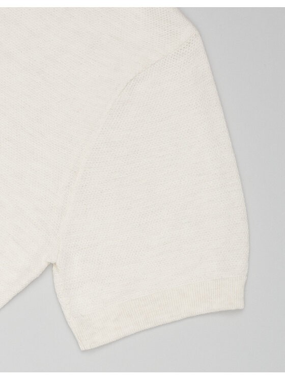 Borgio Borgio Polo PROVAGLIO B Biały Classic Fit