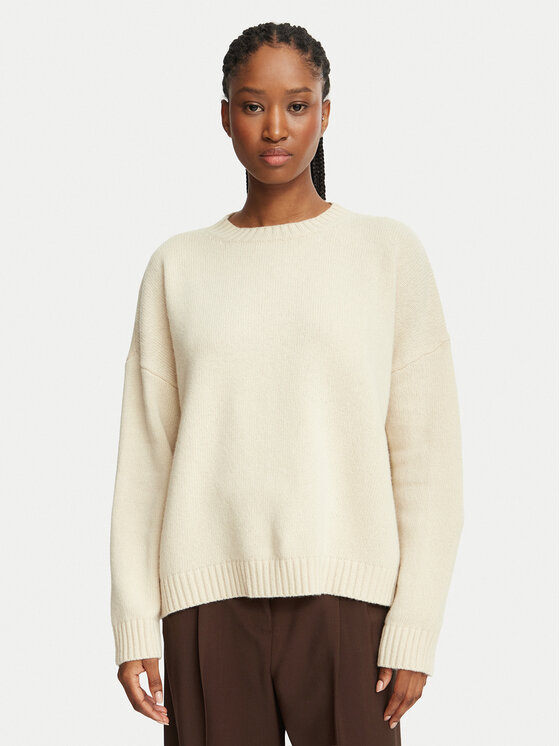 Weekend Max Mara Weekend Max Mara Светр Sibari 2625366212 Кремовий Regular Fit