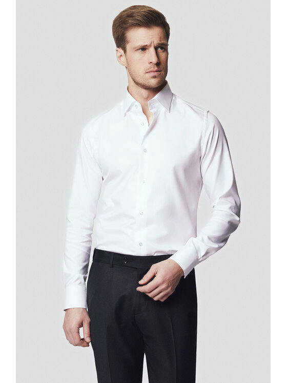 Lancerto Lancerto Koszula Margherita KO051223000057 Biały Slim Fit