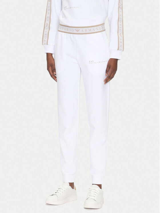 EA7 Emporio Armani EA7 Emporio Armani Tuta 7W000283 AF12501 U0002 Bianco Regular Fit