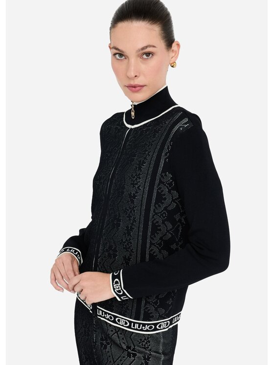 Liu Jo Liu Jo Cardigan TF5246MS55N03N66 Nero Regular Fit