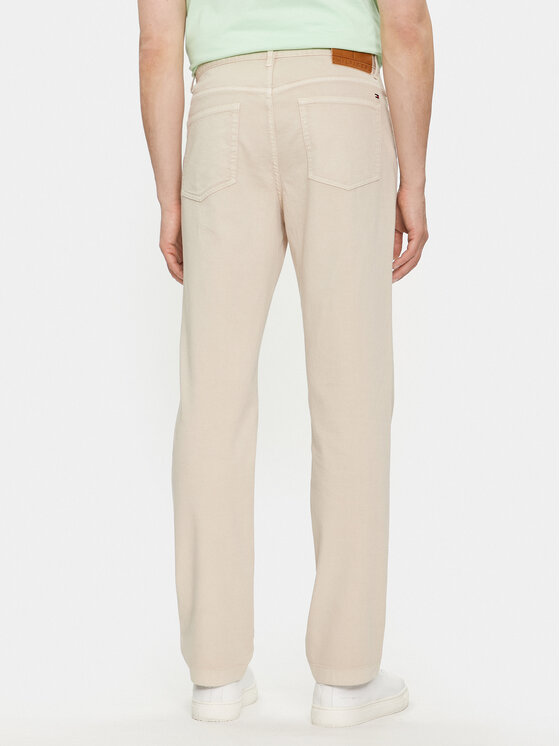 Tommy Hilfiger Tommy Hilfiger Džinsai Denton MW0MW33908 Smėlio Straight Leg