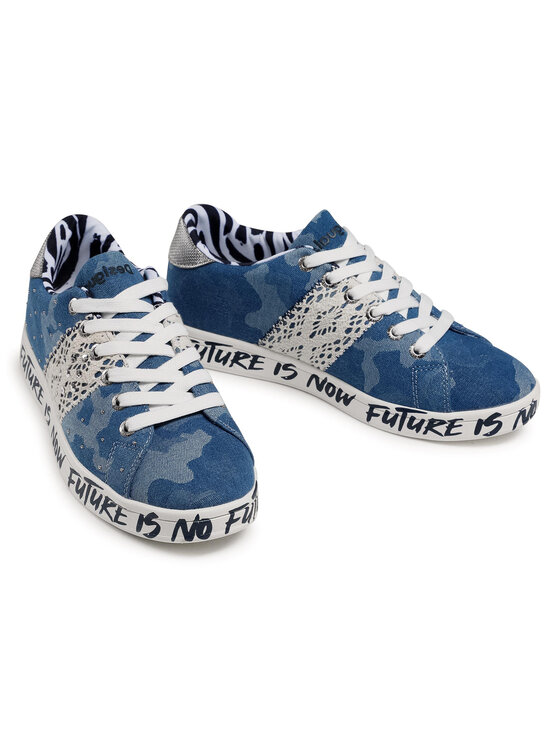 Desigual Desigual Sneakers Cosmic Militar 21SSKD02 Blau