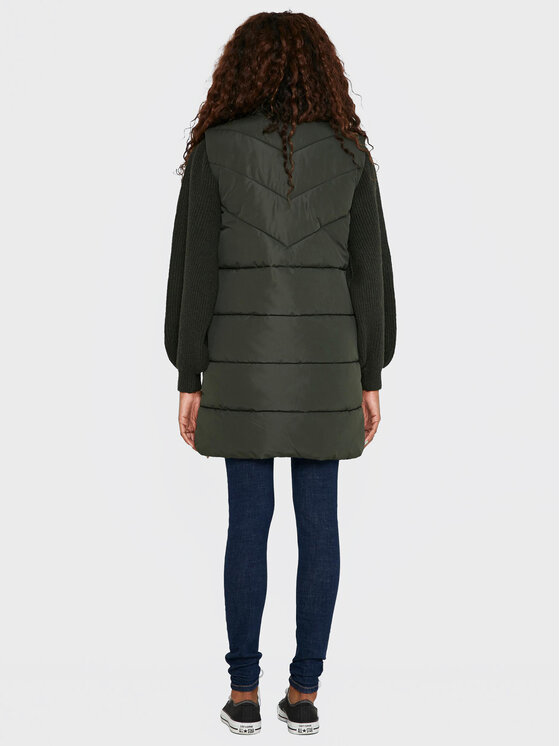 Noisy May Noisy May Vestă Dalcon 27017058 Verde Regular Fit