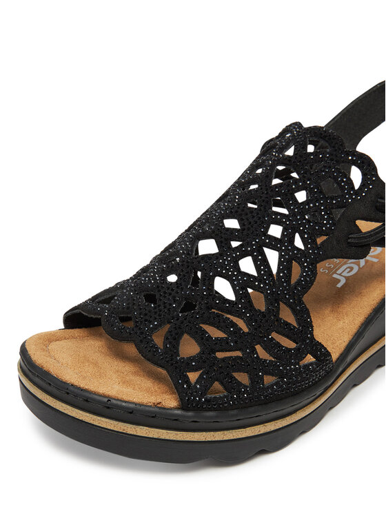Rieker Rieker Sandali CEO-67465-00 Nero