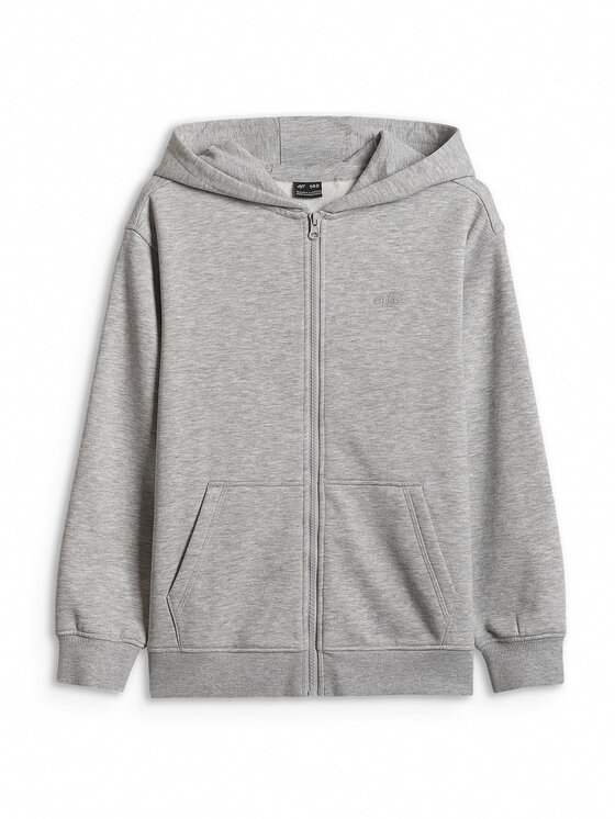 4F 4F Bluza BASIC+ Szary Oversize