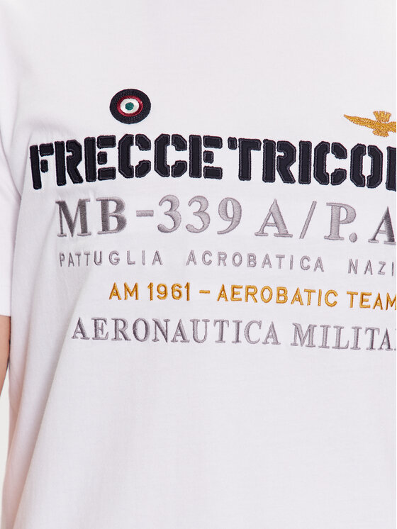 Aeronautica Militare Aeronautica Militare T-shirt 231TS2086J592 Bianco Regular Fit