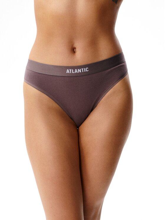 Atlantic Atlantic Figi klasyczne outside elastic Brązowy