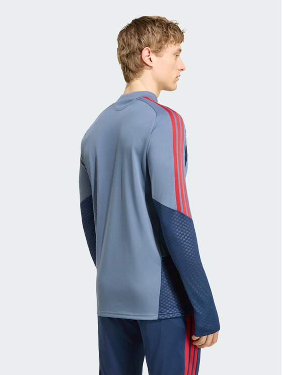 adidas adidas Bluza techniczna 168869 Niebieski jasny Slim Fit