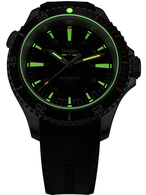 Traser Traser Zegarek TS-110322 Czarny