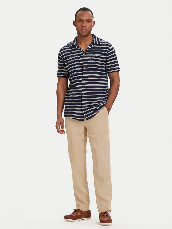 Polo Ralph Lauren Polo Ralph Lauren Bavlnené nohavice 710940611010 Svetlo béžová Tapered Fit