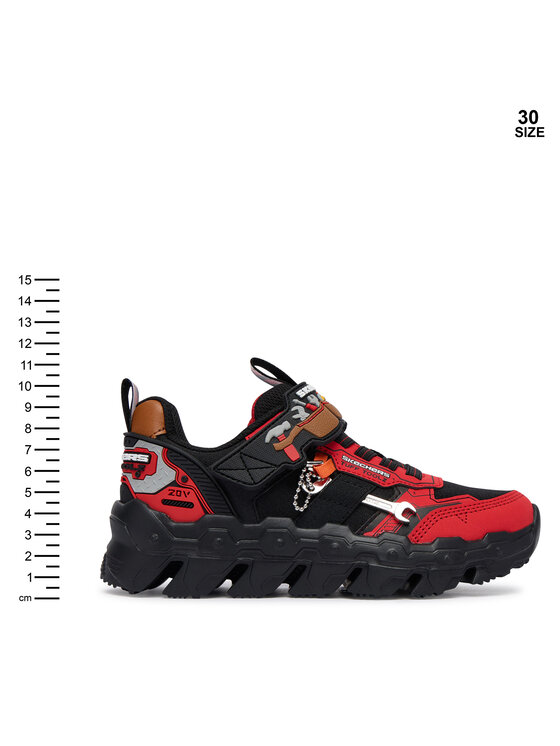 Skechers Skechers Superge Mega-Flex Lite - Tuff Toolz 402130L/RDBK Črna