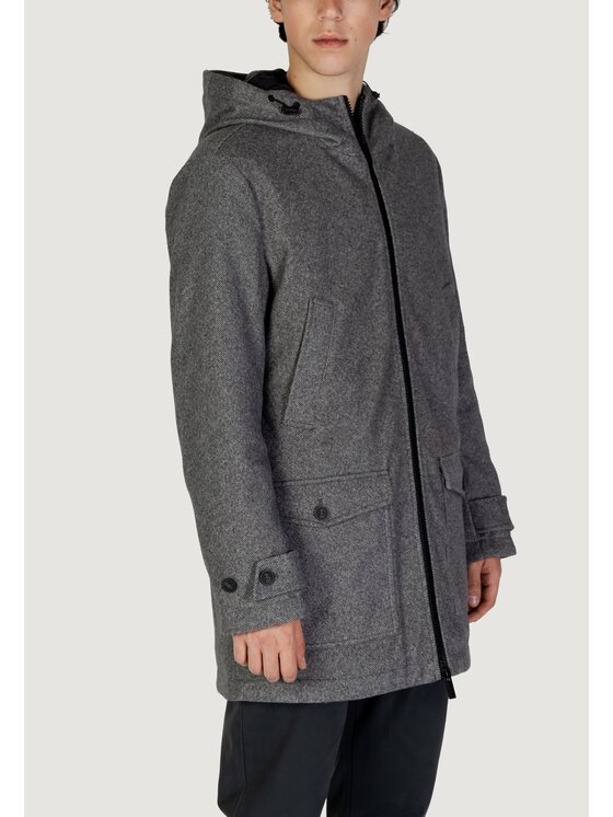 HAMAKI-HO HAMAKI-HO Cappotto GBI1577H Grigio Regular Fit