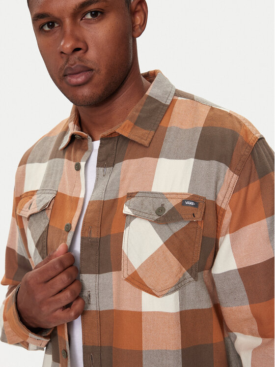 Vans Vans Marškiniai Flannel Classic VN000HNH Smėlio Classic Fit