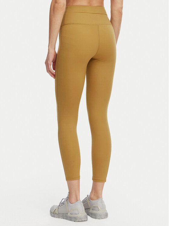 Roxy Roxy Legingi Heart Into It Ankle ERJNP03690 Zaļš Slim Fit