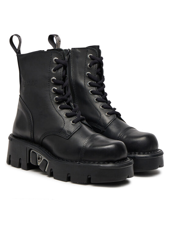 NEW ROCK NEW ROCK Bocanci M-NEWMILI083-S19 Negru